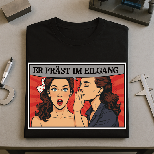 Er fräst im Eilgang - T-SHIRT