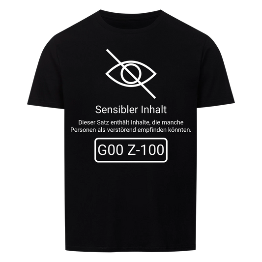 Sensibler Inhalt - T-SHIRT - personalisiert