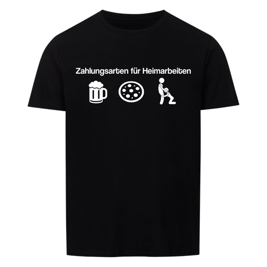 Zahlungsarten - T-SHIRT - personalisiert