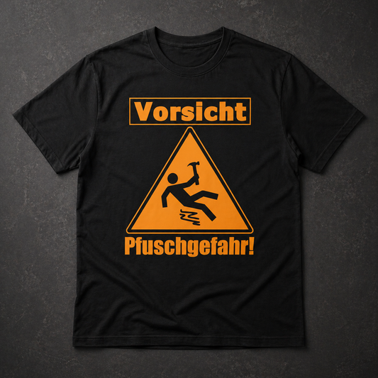 Vorsicht Pfuschgefahr - T-SHIRT